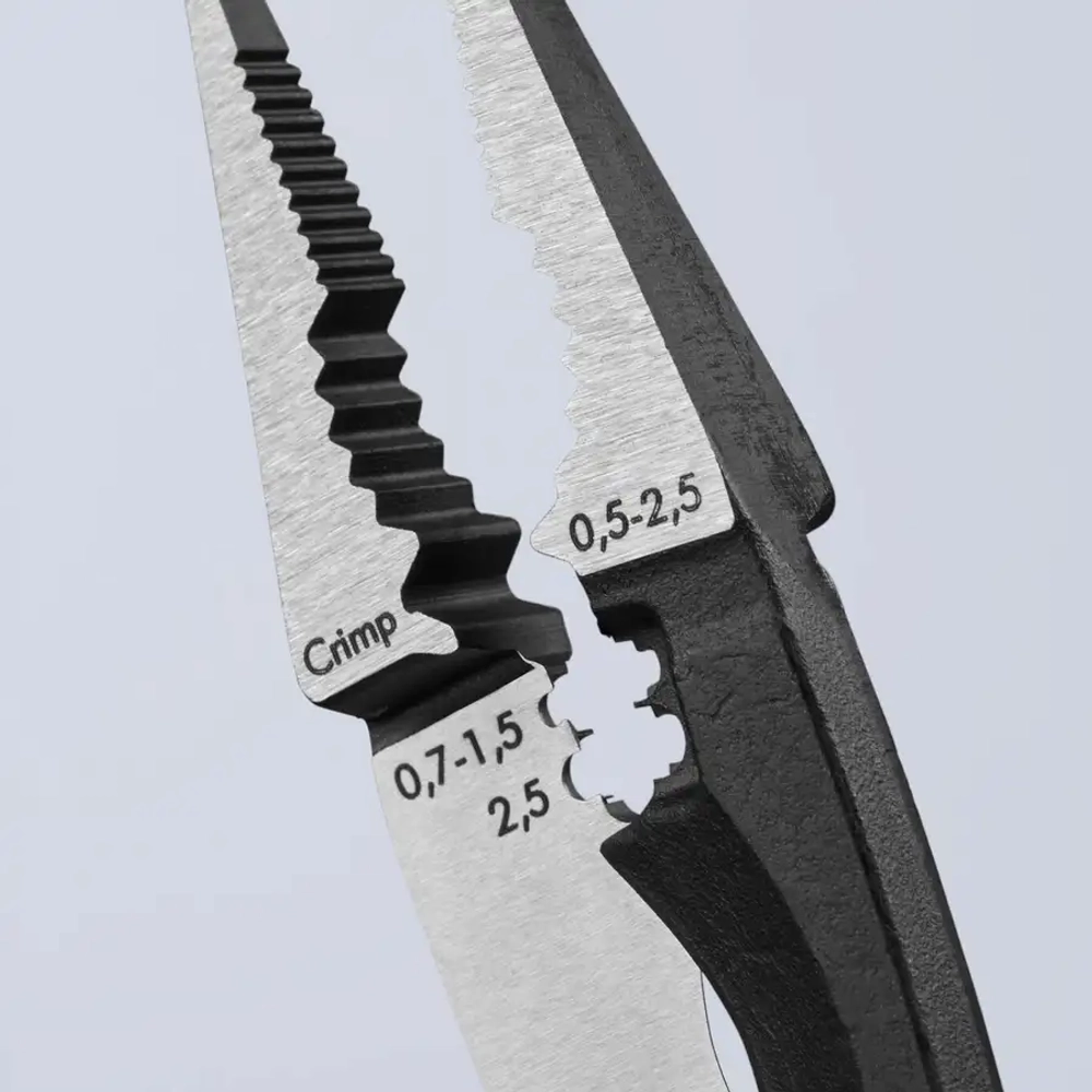 Электромонтажные клещи черненые 200 мм Knipex 13 91 200