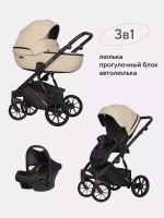 Коляска 3 в 1 Riko Basic Montana Ecco