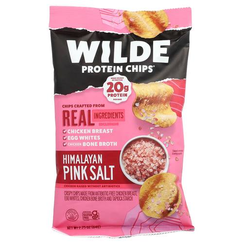 Wilde Brands, Protein Chips®, Himalayan Pink Salt, 2.25 oz (64 g)