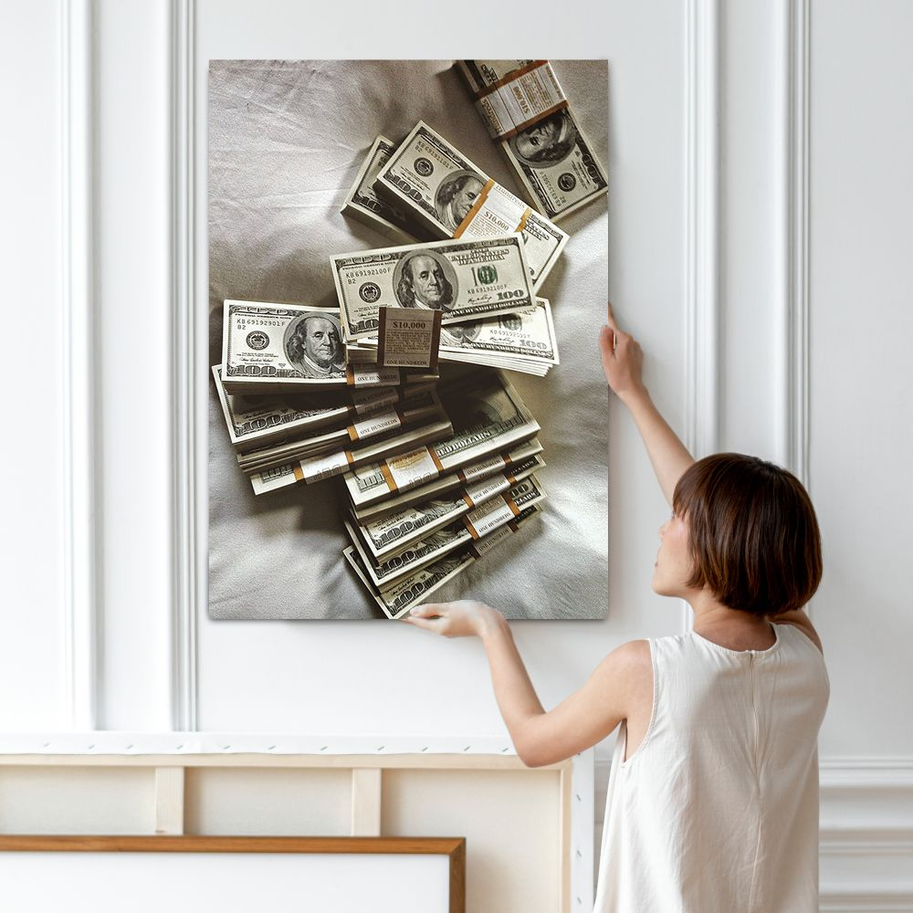 Картина интерьерная karTTina "Put The Money", 50х70см 1шт.