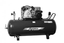 Компрессор поршневой 200.LB30-3.0 REMEZA (Белоруссия): 500 л/мин., 9 бар, ресивер 200 л., 3 кВт, 380В, габариты без упак. 1550х560х1000 мм, 130 кг.