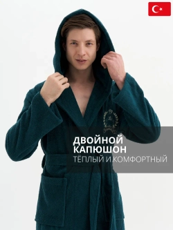 Мужской махровый халат
