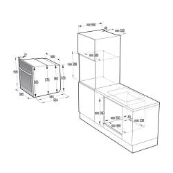 Электрический духовой шкаф Gorenje BOS6747A05DG