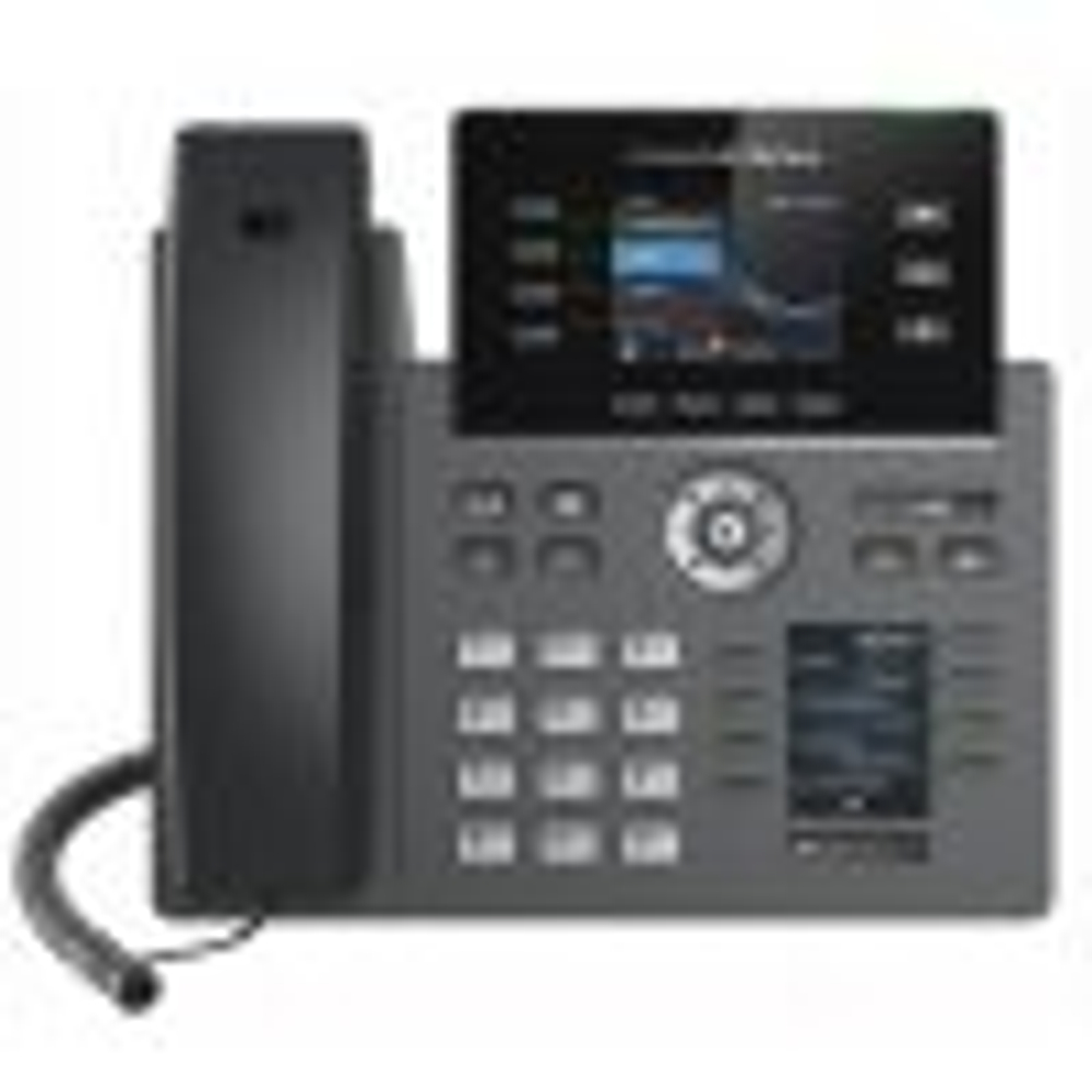 IP-телефон GRANDSTREAM GRP2614, SIP, IP, Wi-Fi, PoE, цветной экран, 4 SIP линий