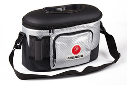 Кан рыболовный HIGASHI Live bait box 7.5L silver/black