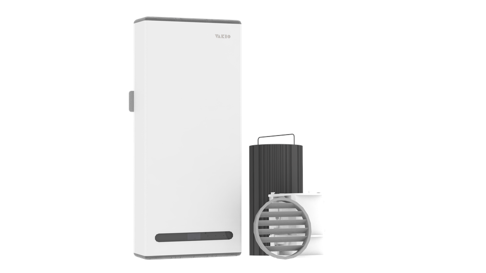 Прибор вентиляционный VAKIO BASE SMART White (RAL 9016)