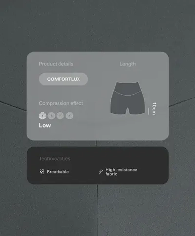 Высокие шорты Comfortlux, 10 см - OYSHO