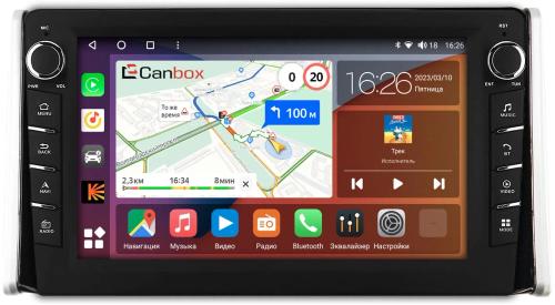 Магнитола для Toyota RAV4 50 2019-2024+ (рынок РФ и ОАЭ) - Canbox 1097 Android 10, Быстрая, CarPlay, 4G SIM-слот