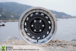 Диск колёсный литой BEAST OFFROAD 9705 R17 8,5 ЕТ0 Matte Black Machine Lip