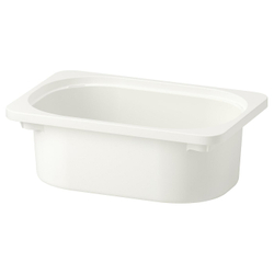 IKEA TROFAST  (ИКЕА ТРОФАСТ)  -  Контейнер, белый, 20x30x10 см