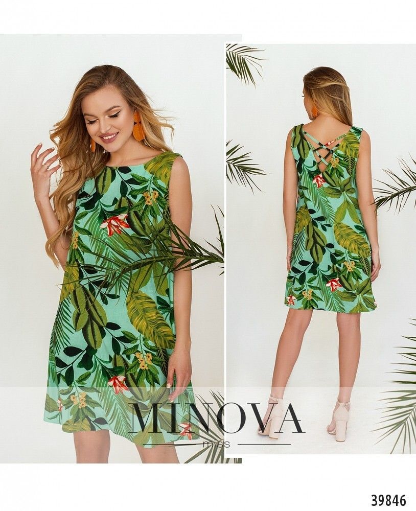 Платье 3153-голубой Minova Платье 3153-голубой Minova