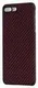 Карбоновый Чехол Pitaka MagCase (Кевлар) Для IPhone 8 Plus Красно-Черный В Полоску KI8003S