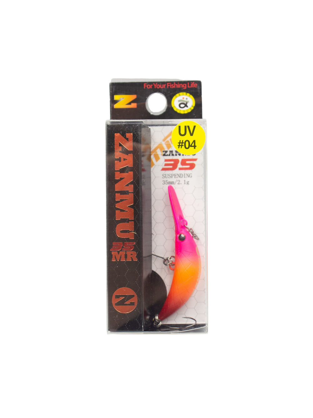 Воблер Минноу Zanmu 35MR SP 35 мм 2.1 г цвет #04