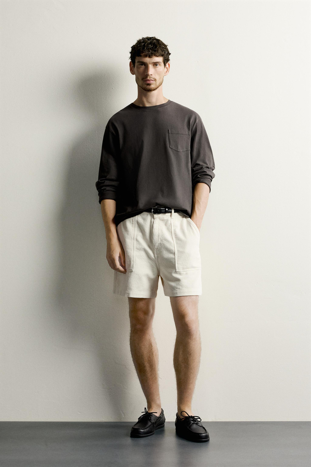 ФУТБОЛКА В ПОЛОСКУ С ДЛИННЫМИ РУКАВАМИ — ZARA · 1887/424