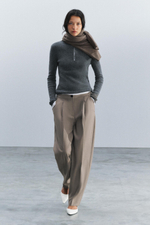 БРЮКИ ИЗ ШЕРСТИ — ZW COLLECTION — ZARA