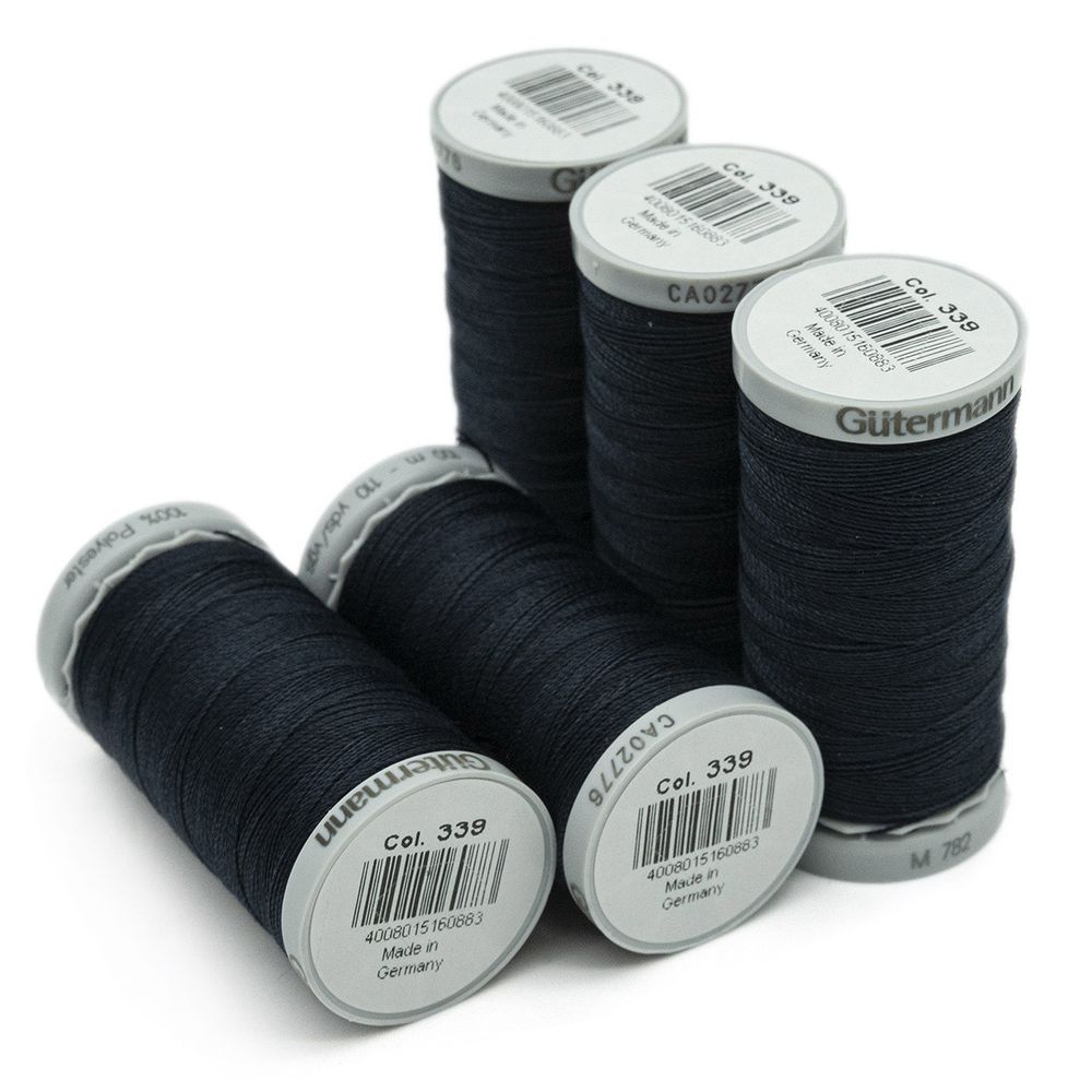 Нитки суперкрепкие Gutermann Extra Strong M782 №40 (100 метров), 5 кат. | 339 т.чернильно-синий