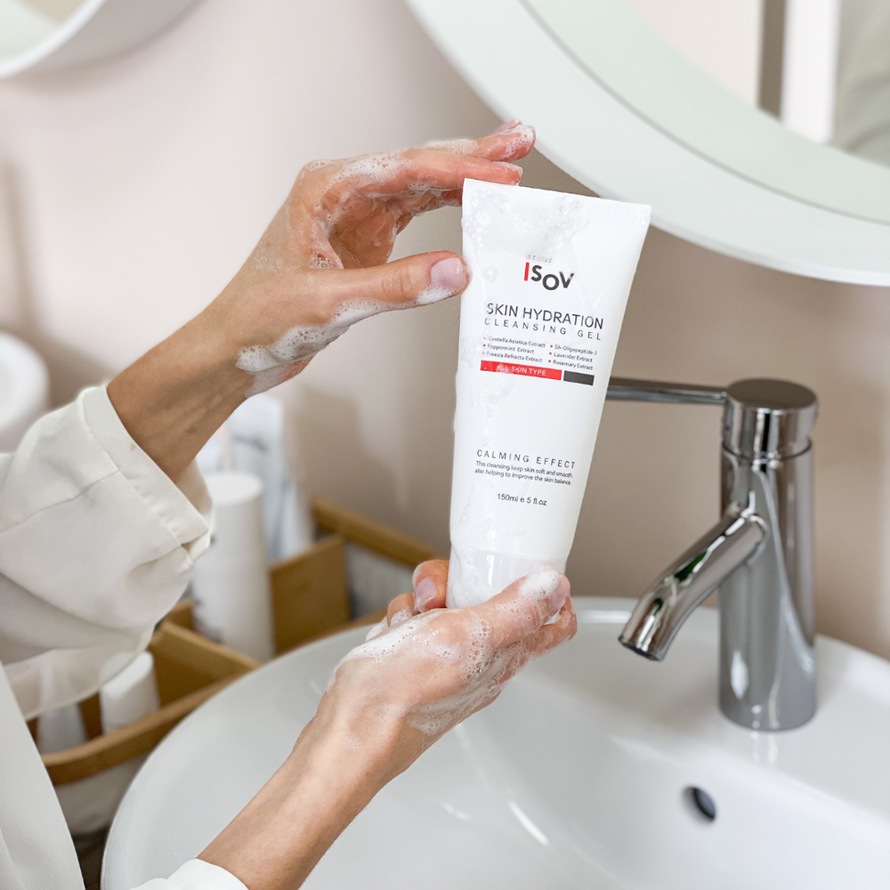 Очищающий детоксицирующий гель-пенка SKIN HYDRATION CLEANSING GEL