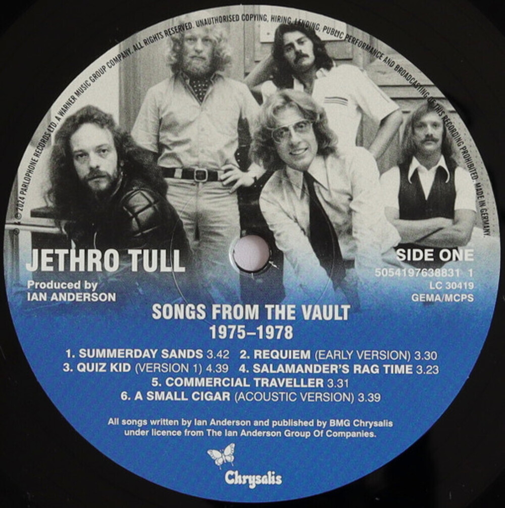 Jethro Tull / Songs From The Vault 1975-1978 (Limited Edition)(2LP)
