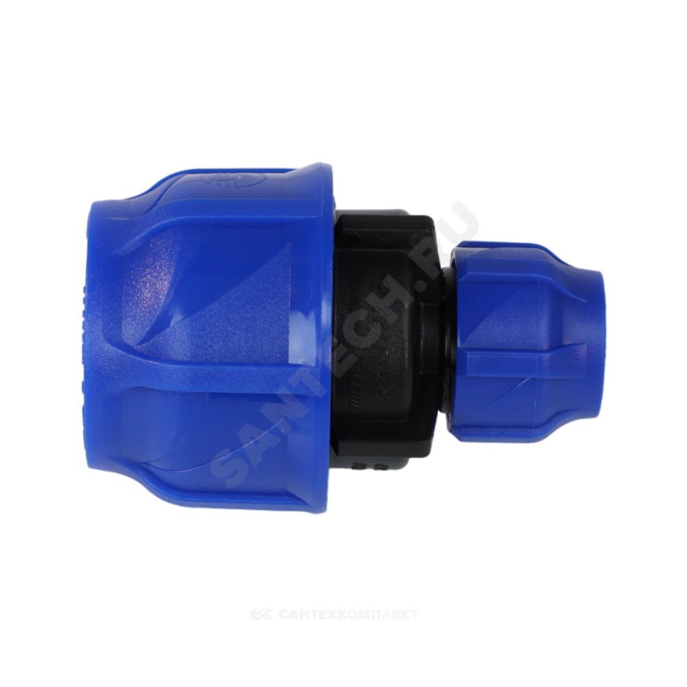 Муфта компрессионная ПЭ переходная Дн 32х20 Ру16 VALFEX 121001213220
