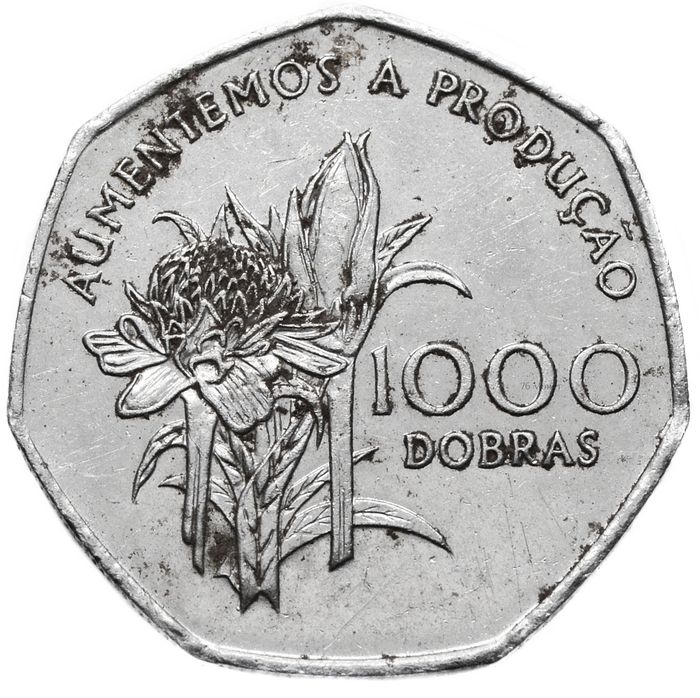 1 000 добр 1997 Сан-Томе и Принсипи
