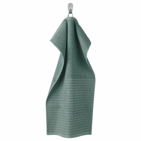 Полотенце IKEA VAGSJON (ВОГШЁН), Темно-бирюзовый, 40х70 см