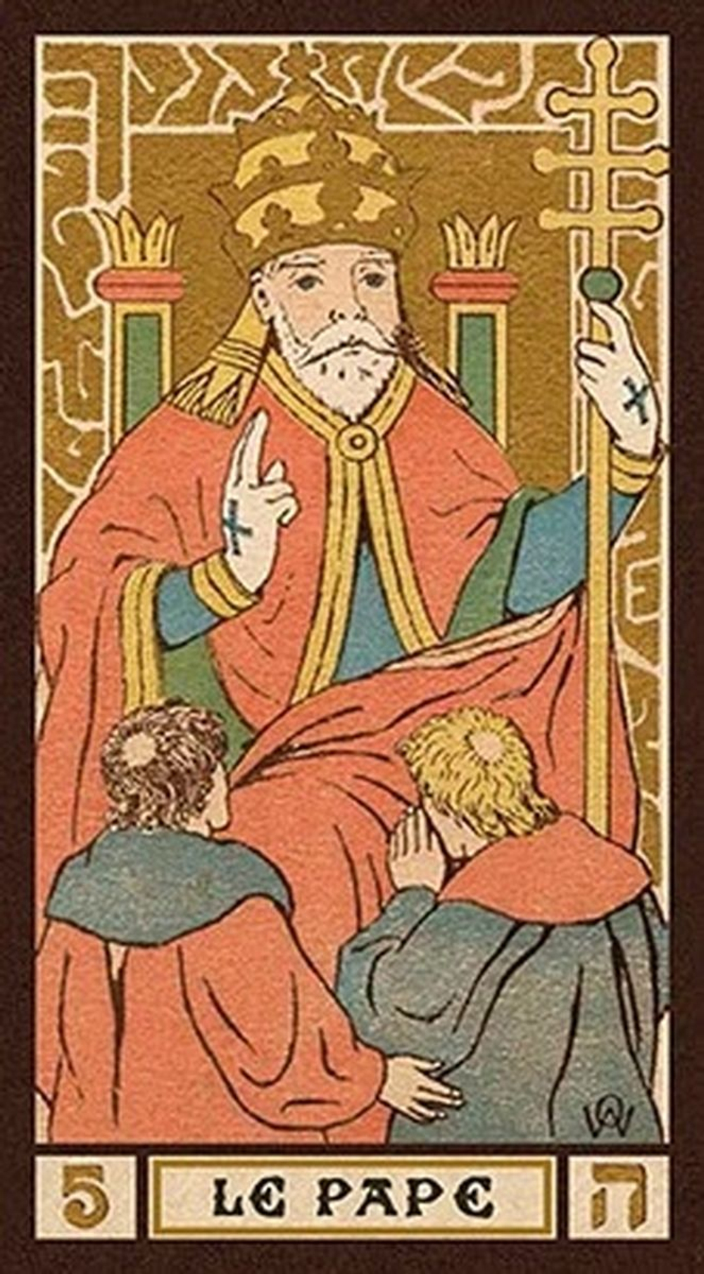 Golden Wirth Tarot - Grand Trumps / Таро Вирта Золотое. Старшие Арканы