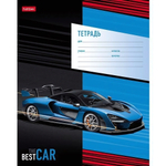 Тетрадь 12л. А5 клетка "Best Cars" (Хатбер)