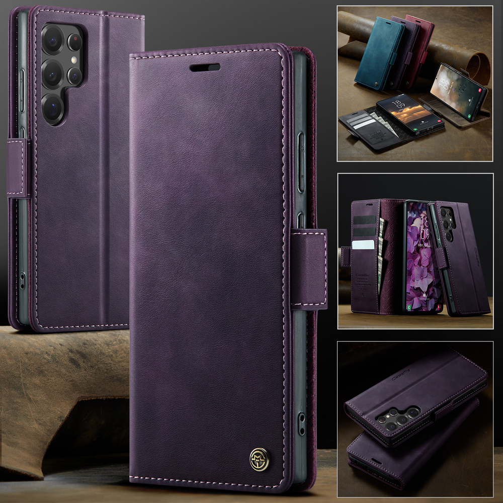 Чехол-книжка CaseMe RFiD Samsung Galaxy S22 Ultra