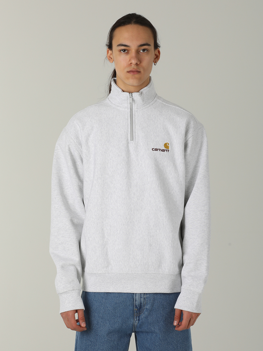 Мужская Толстовка Half Zip American Script