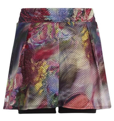 Юбка для девочки теннисная Adidas Melbourne Skirt - разноцветный/black