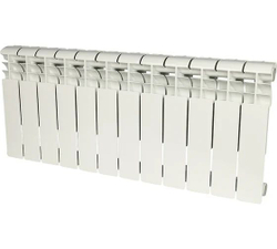 Алюминиевый радиатор ROMMER Profi 350 AL350-80-80-080 12 секций RAL9016 86624