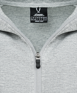Худи на молнии JÖGEL ESSENTIAL Athlete Hooded FZ Jacket, серый, детский