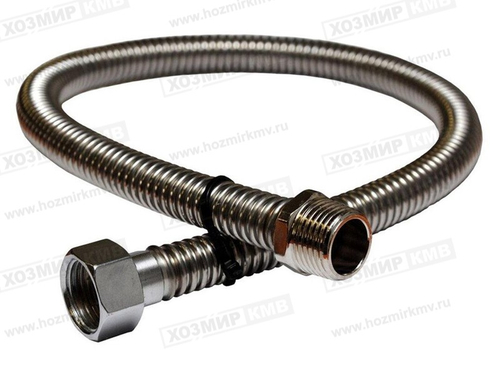 (AQUALINK) шланг ГАЗОВЫЙ 0,8м 1/2" вн/вн металл