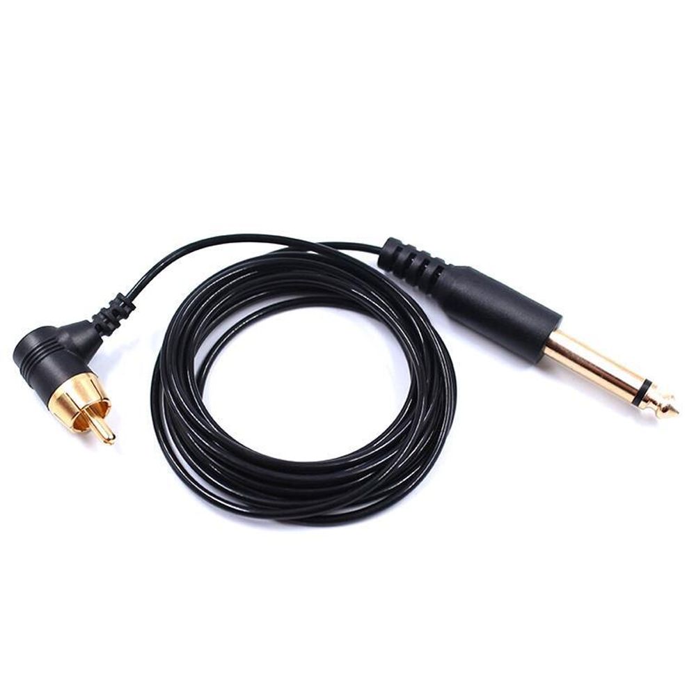 КЛИП КОРД (ТОЛСТЫЙ ПРОВОД) RCA Г-ОБРАЗНЫЙ ОТ DRAGONHAWK