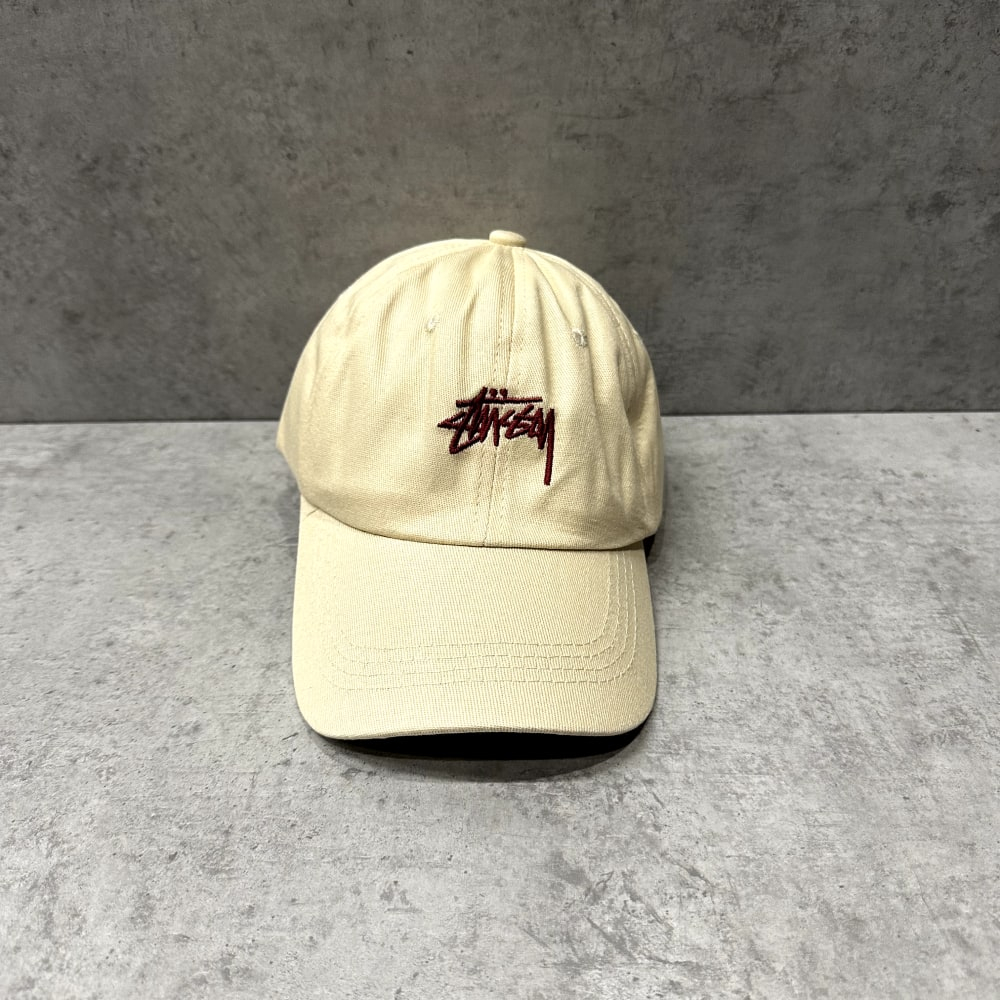 Бейсболка Stussy • Бежевый