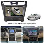 Магнитола для Lexus LS460 2006-2009 (до рестайлинга, рамка 10) - AIROC 2K RX-1402 Android 13, Быстрая, QLed+2K, CarPlay, SIM-слот