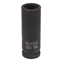 Головка ударная глубокая 19мм (12гр.), 1/2'' RockForce RF-4488519