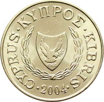 5 центов 2004 Кипр