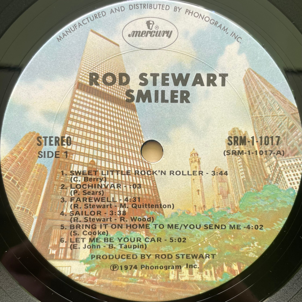 Rod Stewart ‎– Smiler (США 1974г.)