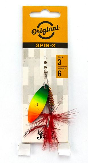 Блесна вращ. Lucky John SPIN X LONG 03 6,0г FT