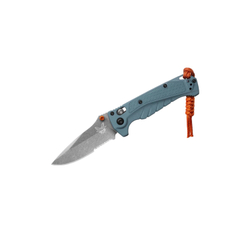 Нож складной полусеррейтор Benchmade Mini Adira™ | Depth Blue | Drop-Point