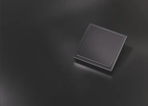 Клавиша для выключателя/переключателя одноклавишного Voltum S70 Metal Антрацит VLSM000112