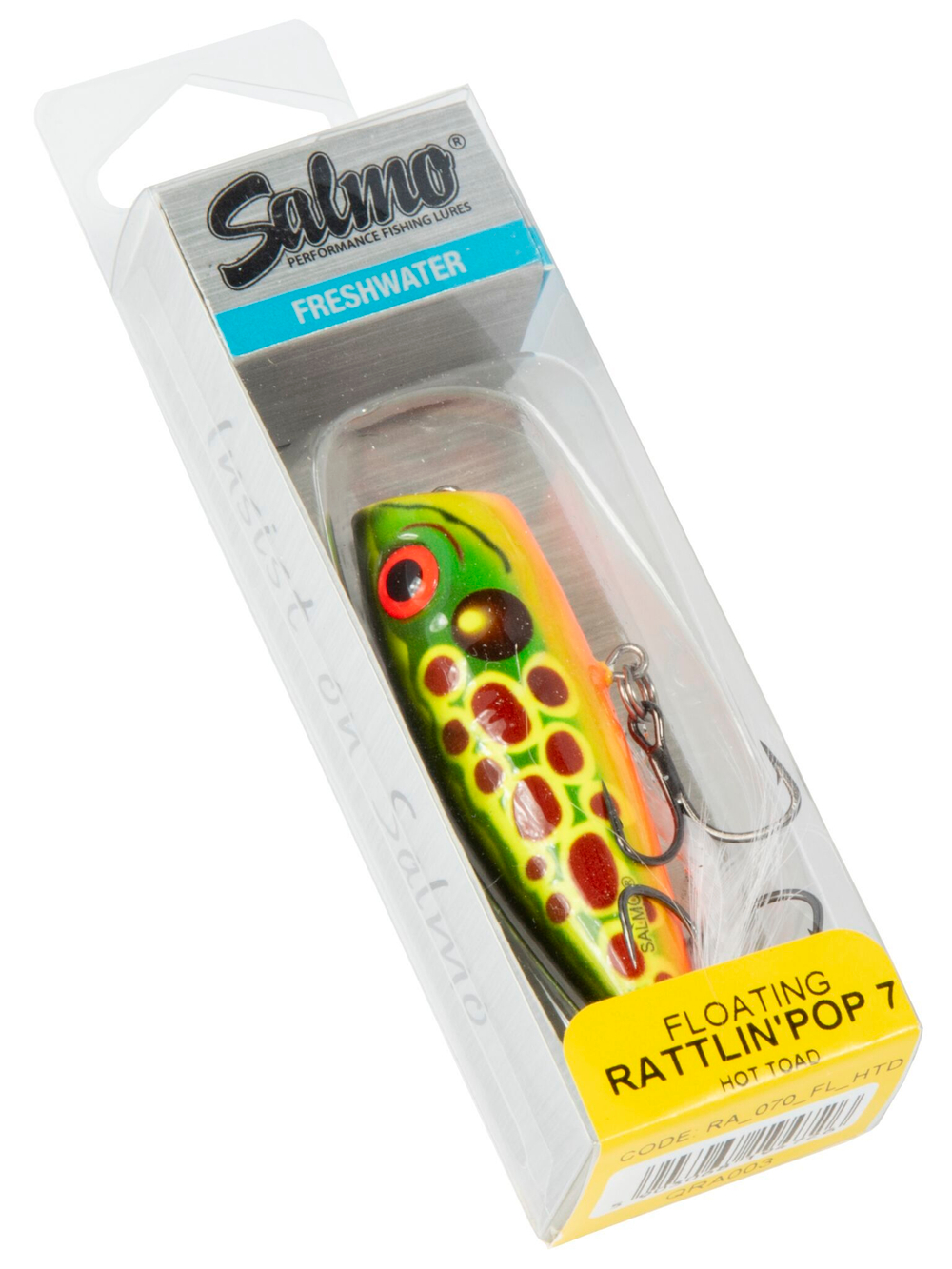 Воблер плавающий Salmo RATTLIN POP 07/HTD