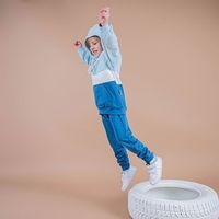 Худи "Аква/Джинс" облегченное