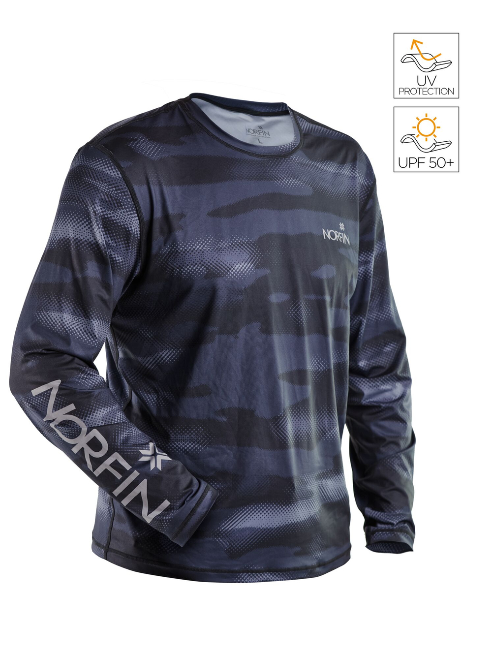 Джемпер Norfin SUN PRO SHADOW GRAY р.S
