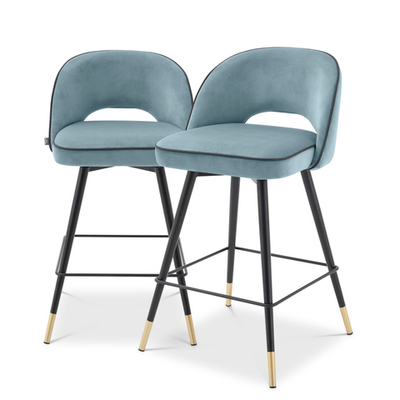 Полубарный стул (сет из 2х) Counter Stool Cliff set of 2 арт.114323