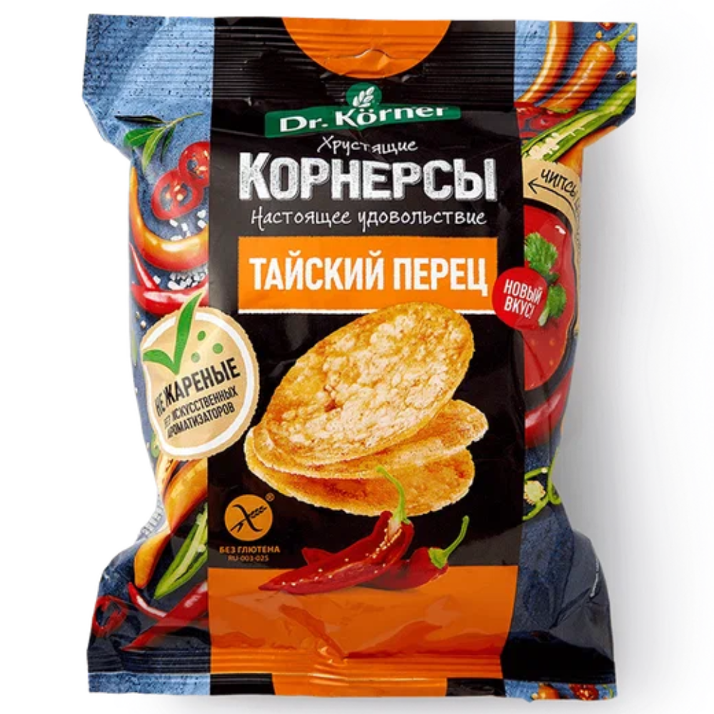 Корнерсы Dr. Korner тайский перец 50 гр