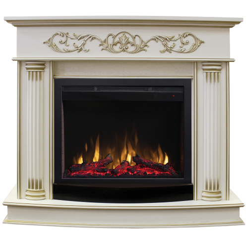 Каминокомплект Real Flame Milano 25/25,5 WT с очагом Saphir 25,5