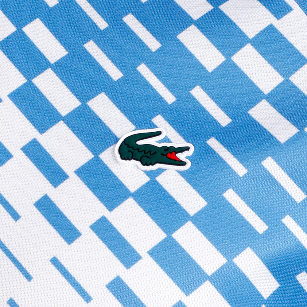 Мужское теннисное поло Lacoste Polo Men - White, Blue