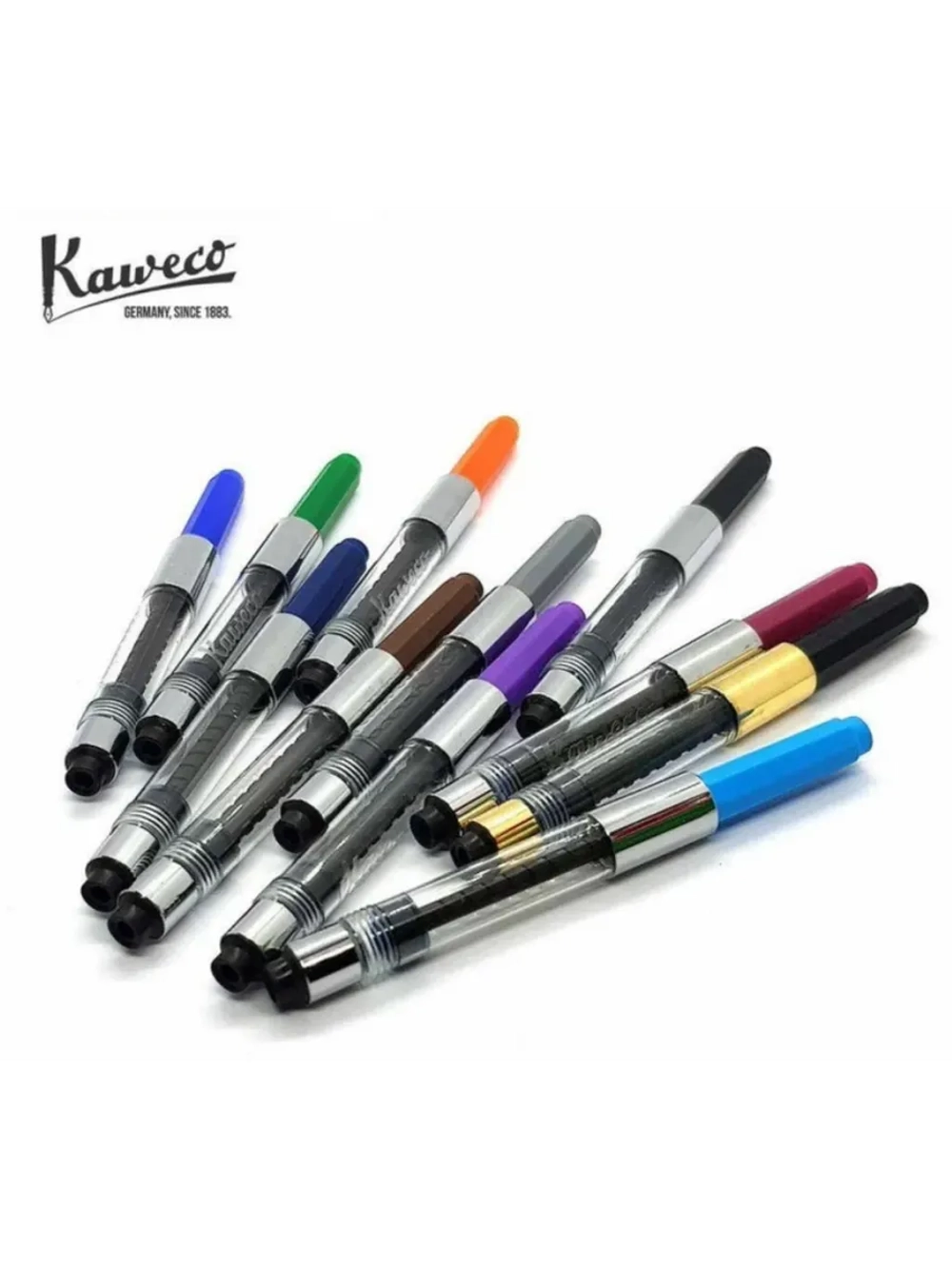 Конвертер поршневой Standart Pearl Black/Gold для перьевых ручек Kaweco (10001956)